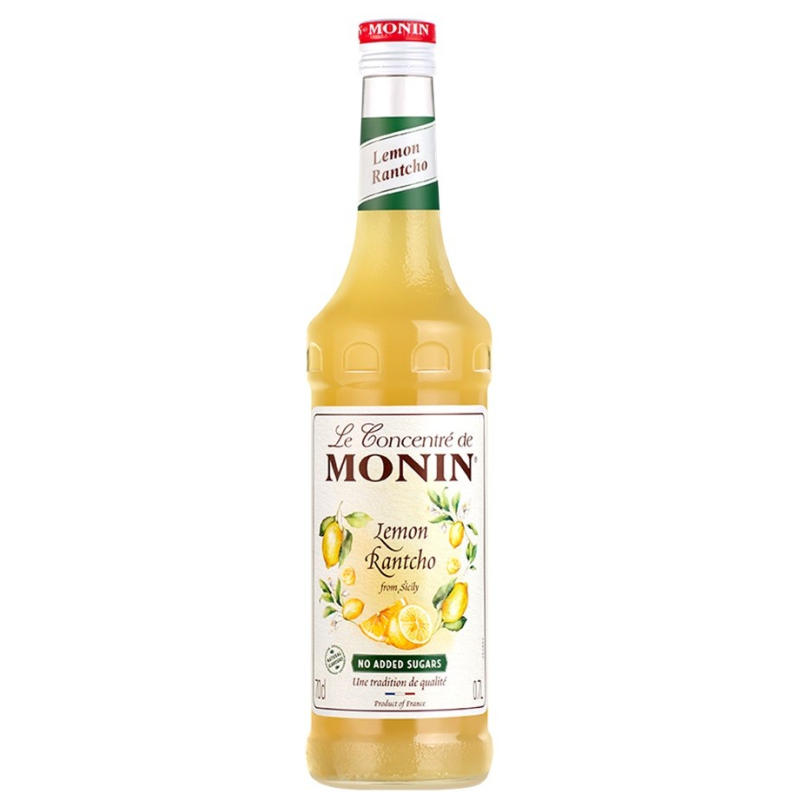 Rantcho Citron Concentré Monin 70 cl - Goût Authentique