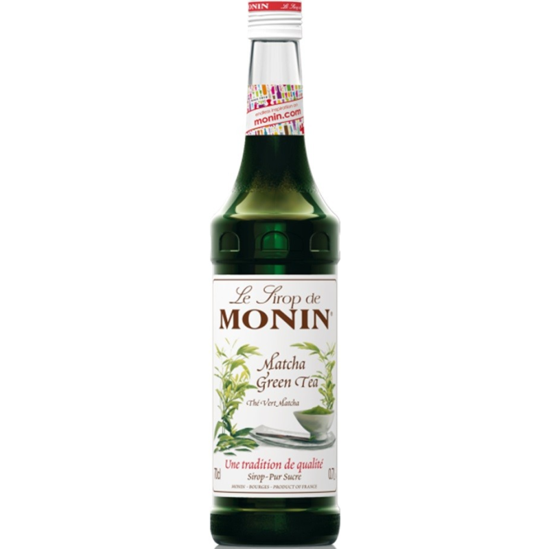 Thé vert matcha Monin sirop 70cl - Sirop de qualité supérieure
