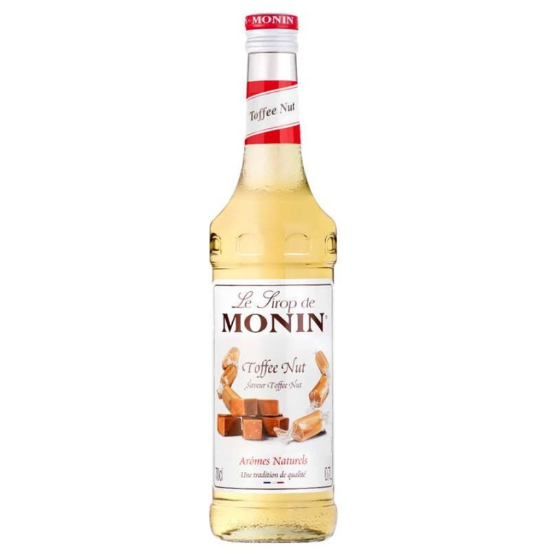 Sirop Toffee Nut Monin 70cl - Saveur Caramel et Noisette