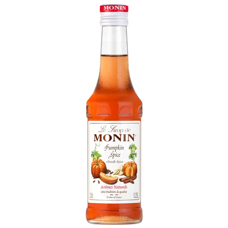 Sirop de citrouille épicée Monin 25 cl - Saveur et qualité