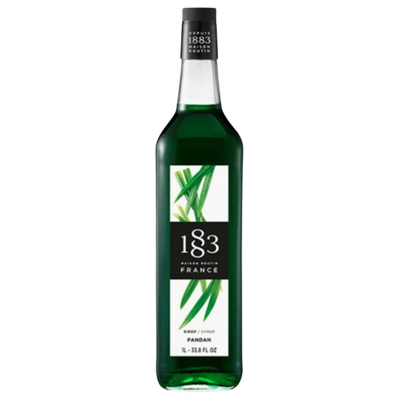 Pandan Routiné 1883 Sirop 100 cl - Sirop haut de gamme pour vos boissons
