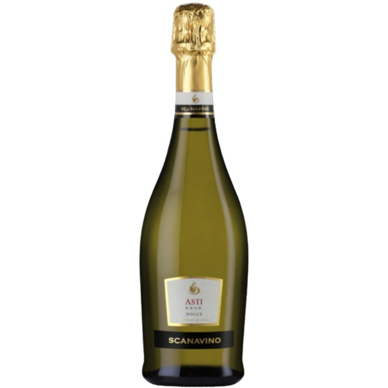 Asti Spumante Scanavino 75 cl - Vin Mousseux Italien Haut de Gamme