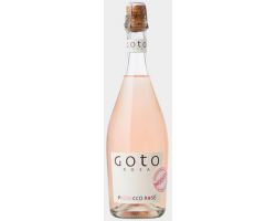 Prosecco Goto Trévise Brut Rosé 75cl - Vin Effervescent Haut de Gamme