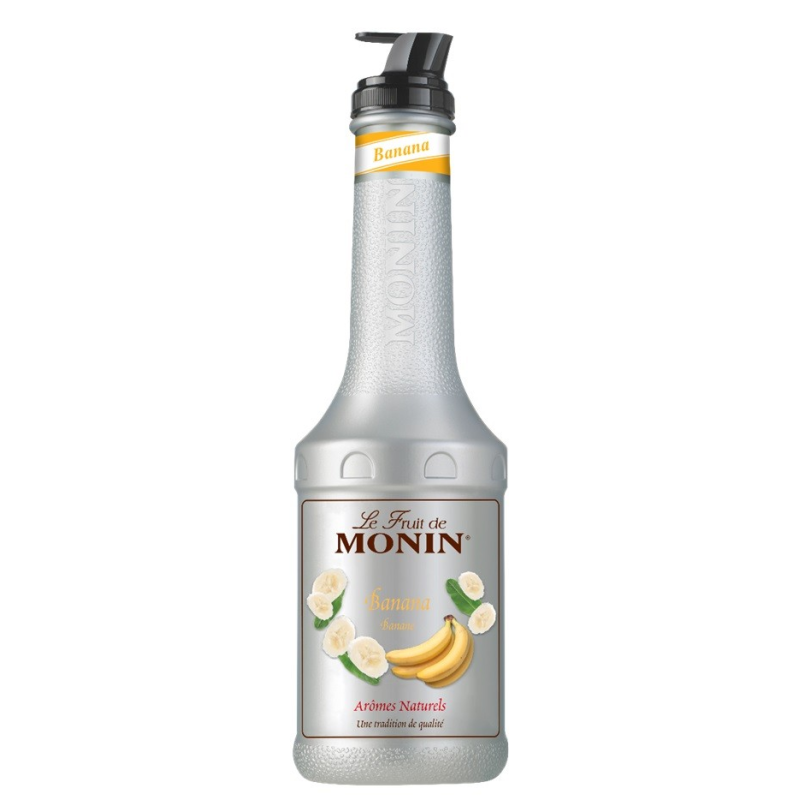 Purée de banane Monin 100 cl - Apportez une touche fruitée à vos boissons