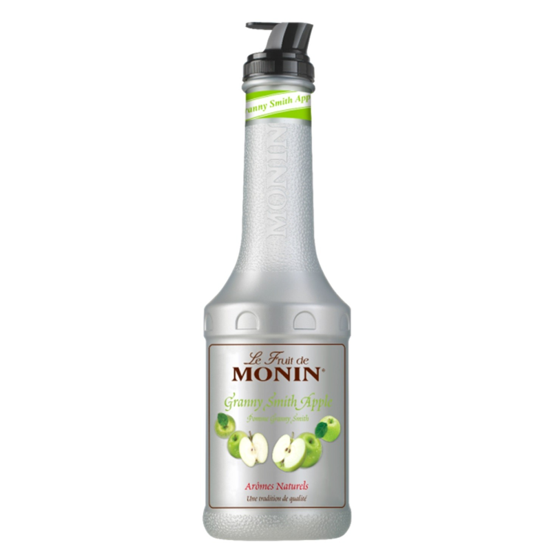 Purée de pomme verte Monin 100cl - Goût authentique et naturel
