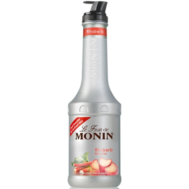 Purée de rhubarbe Monin 100 cl - Goût authentique pour vos boissons
