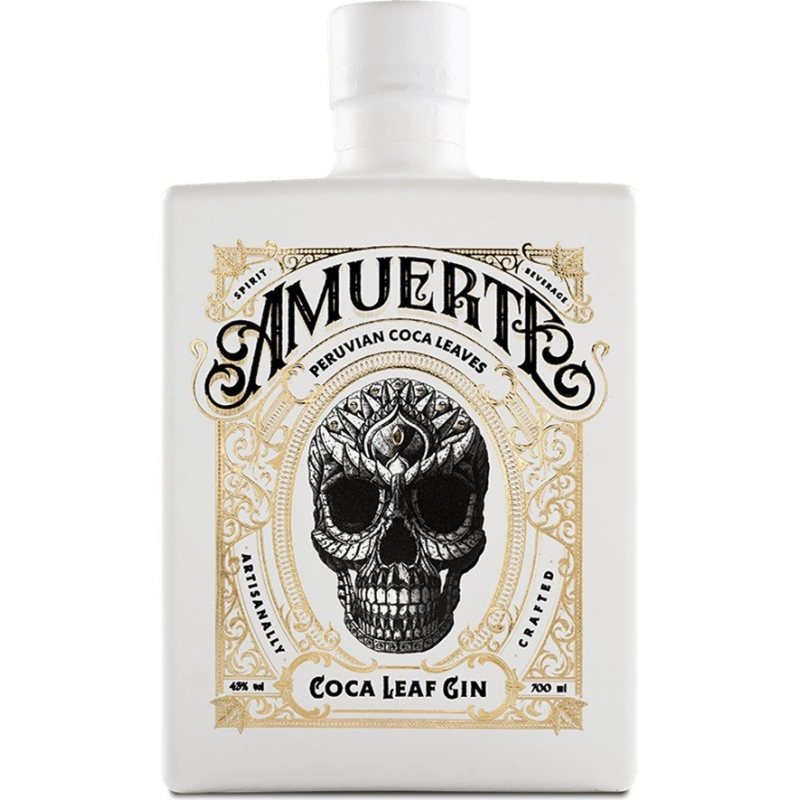 Amuerte Coca Leaf White Edition Gin 70cl - Une expérience unique