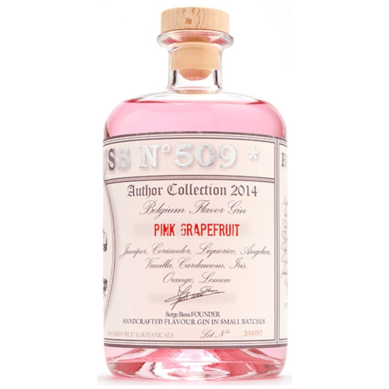 BUSS N°509 Pink Grapefruit Gin - 70CL 40° - Gin de Belgique