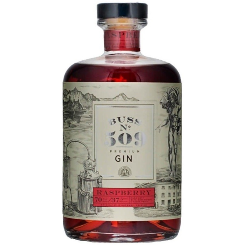 Buss n°509 Raspberry Gin - Gin belge haut de gamme