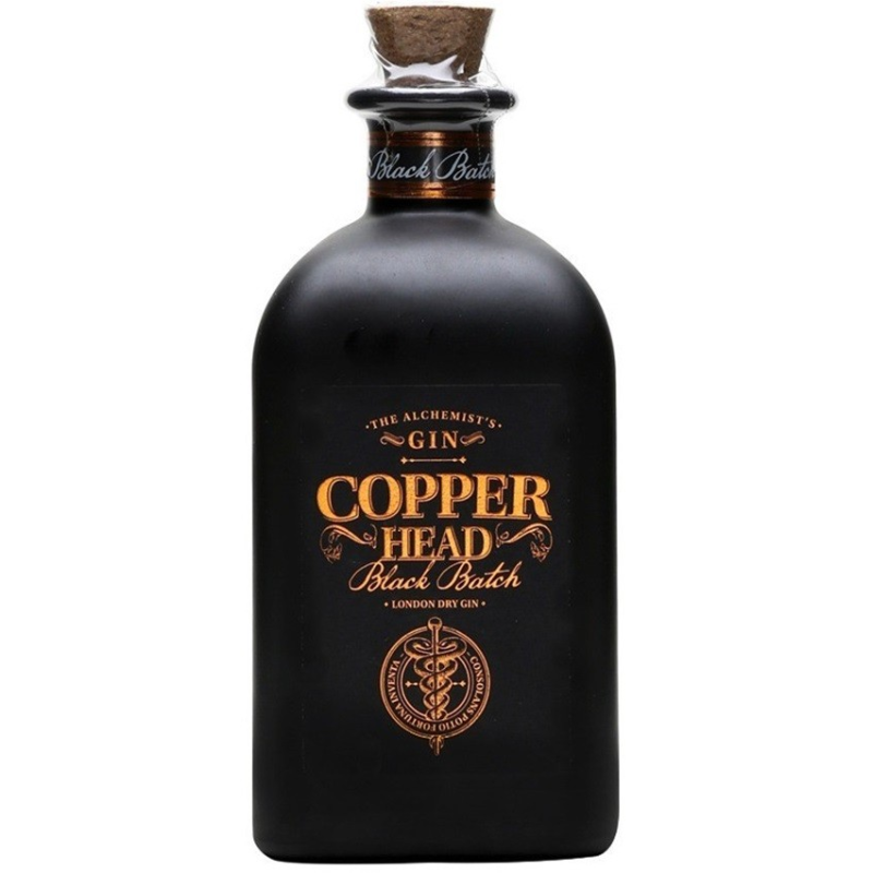 Copperhead Black Edition Gin Belgique 50cl 42° - Un Gin Premium