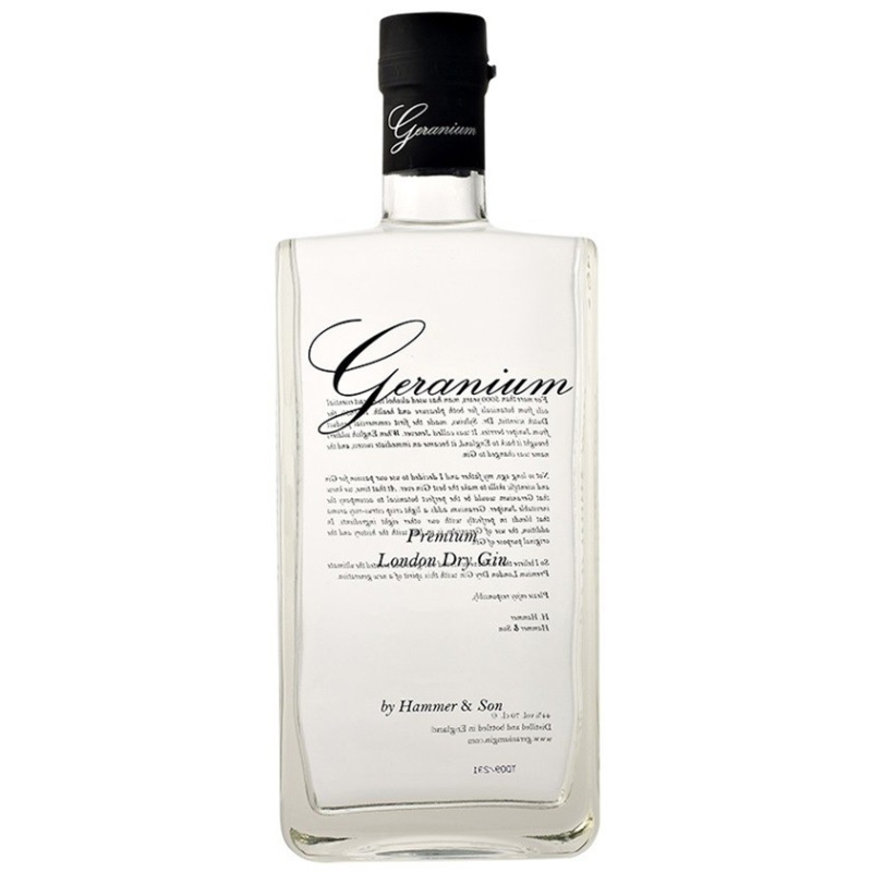 Geranium London Dry Gin 70cl - Gin Haut de Gamme