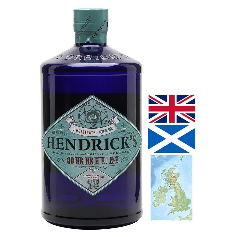 Hendrick's Orbiun Gin Écosse 70cl 43.4° - Achat en ligne