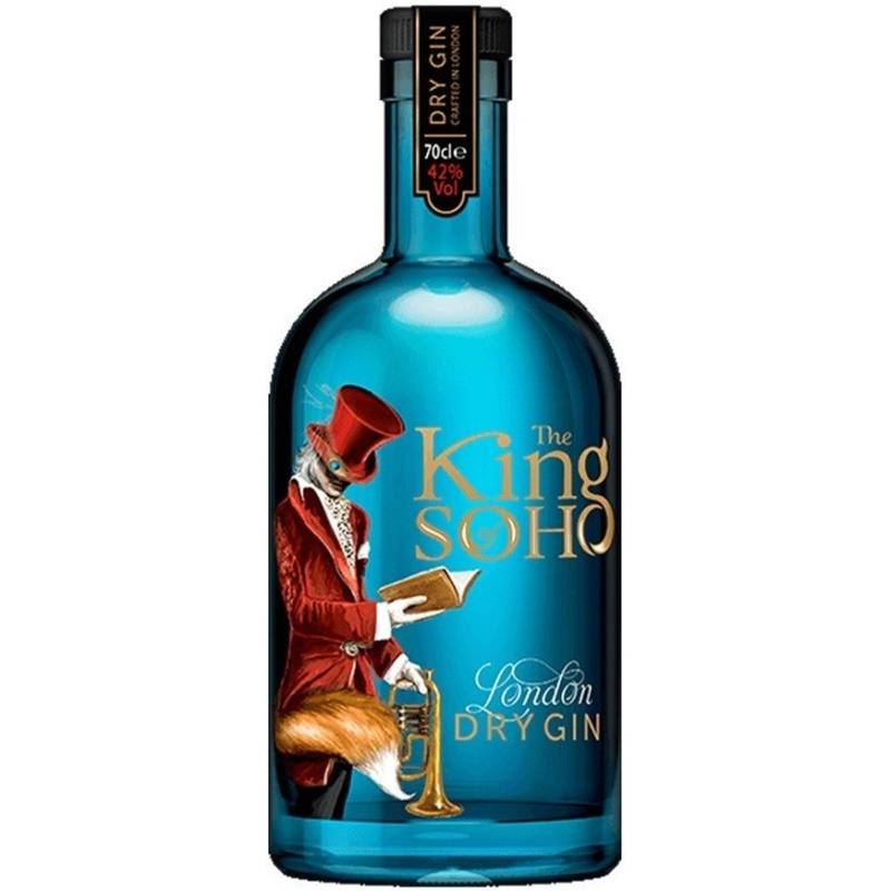 King of Soho London Dry Gin - 70cl 42° | Un gin d'exception