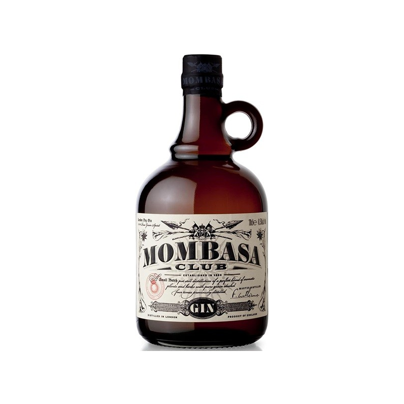 Mombasa London Dry Gin 70 cl - Gin haut de gamme d'Angleterre