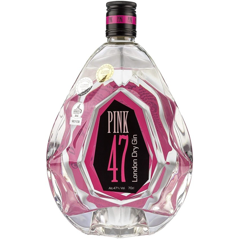 PINK 47 Gin Royaume-Uni - 70 cl 47° | L'Art du Gin