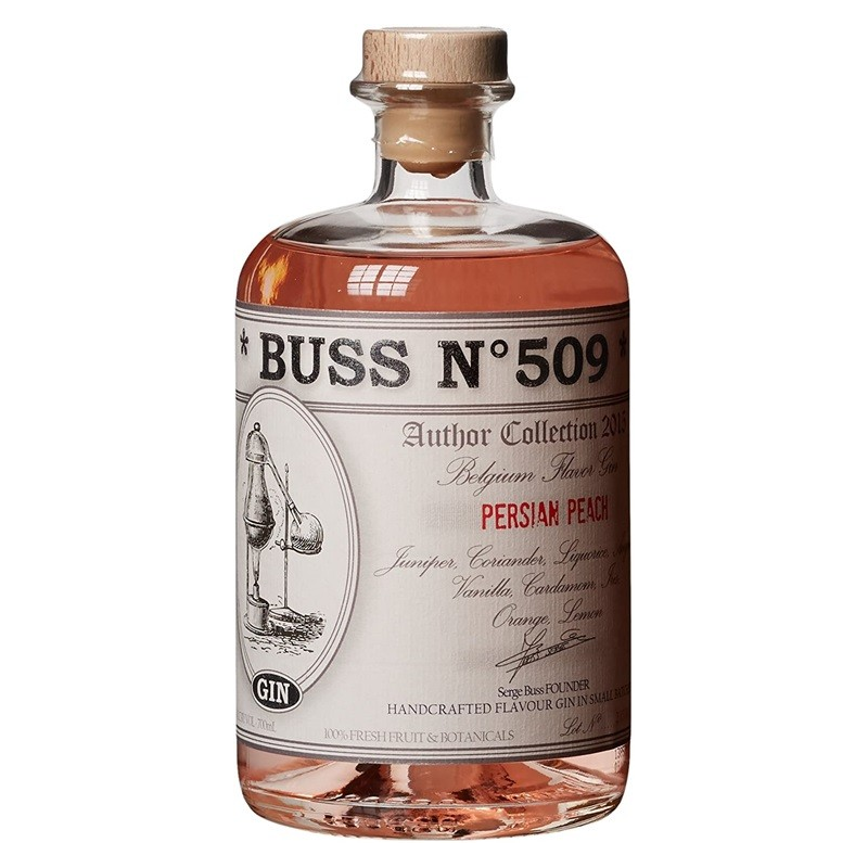 BUSS N°509 Persian Peach Gin - Gin belge haut de gamme