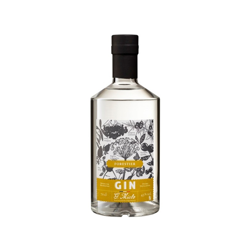 Gin Forestier Miclo Alsace 70 cl 43° - Gin Premium