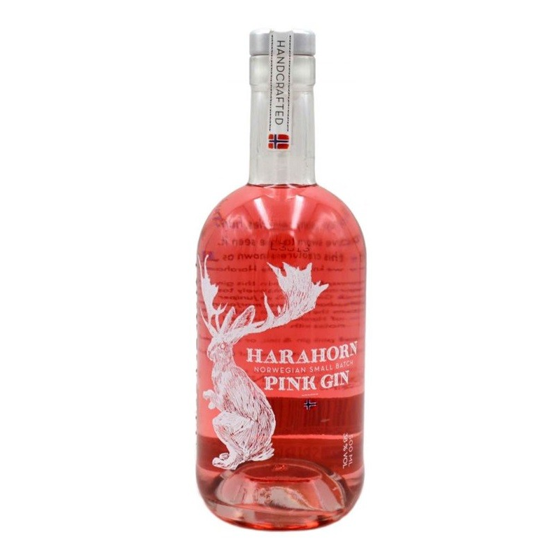 Harahorn Pink Gin Norvège 50 cl - 38° | Liqueur de Gin Haut de Gamme