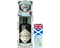 Hendrick's Gin Tea Time Pack - Gin Écossais Premium 70cl 43°4