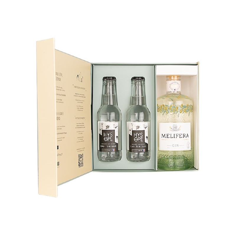 Melifera gin bio France 70 cl 43° - Coffret 2 tonics