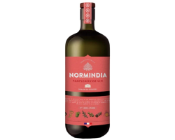 NORMINDIA Pamplemousse Gin 70 CL - 41.4° | Gin Français Haut de Gamme