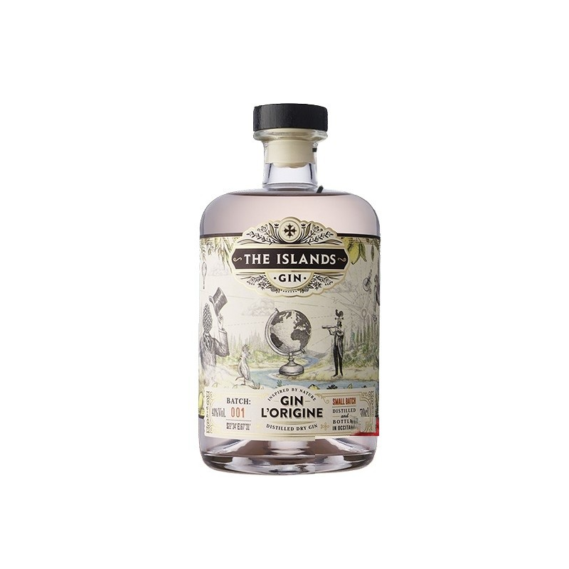 The Islands L'Origine Gin 70 cl 43° - Gin d'exception