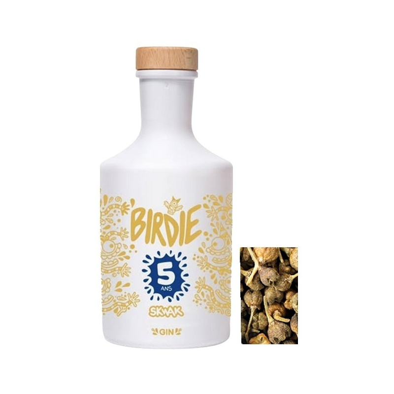 BIRDIE 5 ANS SWAK ÉDITION LIMITÉE GIN - Gin Français Haut de Gamme