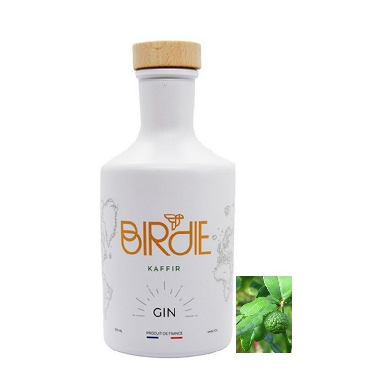 BIRDIE KAFFIR GIN - Un Gin Haut de Gamme aux Saveurs Exotiques