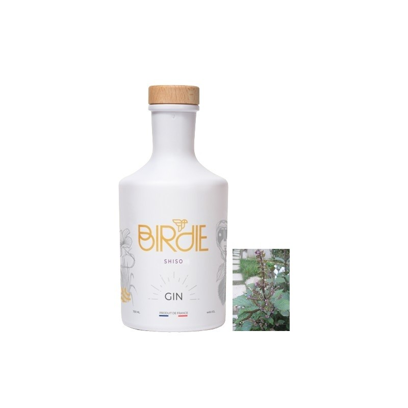 BIRDIE SHISO GIN FRANCE 20CL 44° - Gin Premium