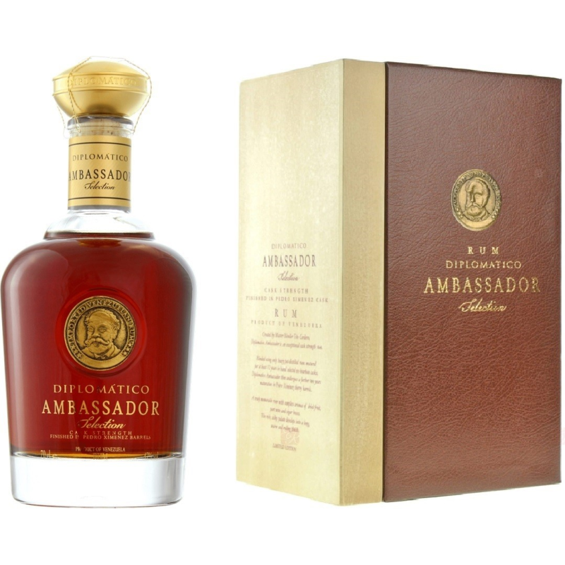 DIPLOMATICO AMBASSADOR RHUM VENEZUELA 70 CL 47° - Dégustation Premium