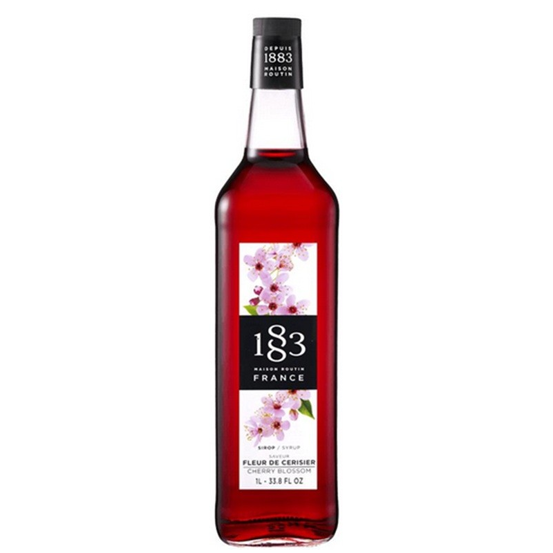 Sirop Fleur de Cerisier Routin 1883 - 100 cl | Boissons haut de gamme