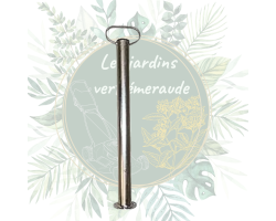 Béquille de chargement robuste pour remorque - Jardin