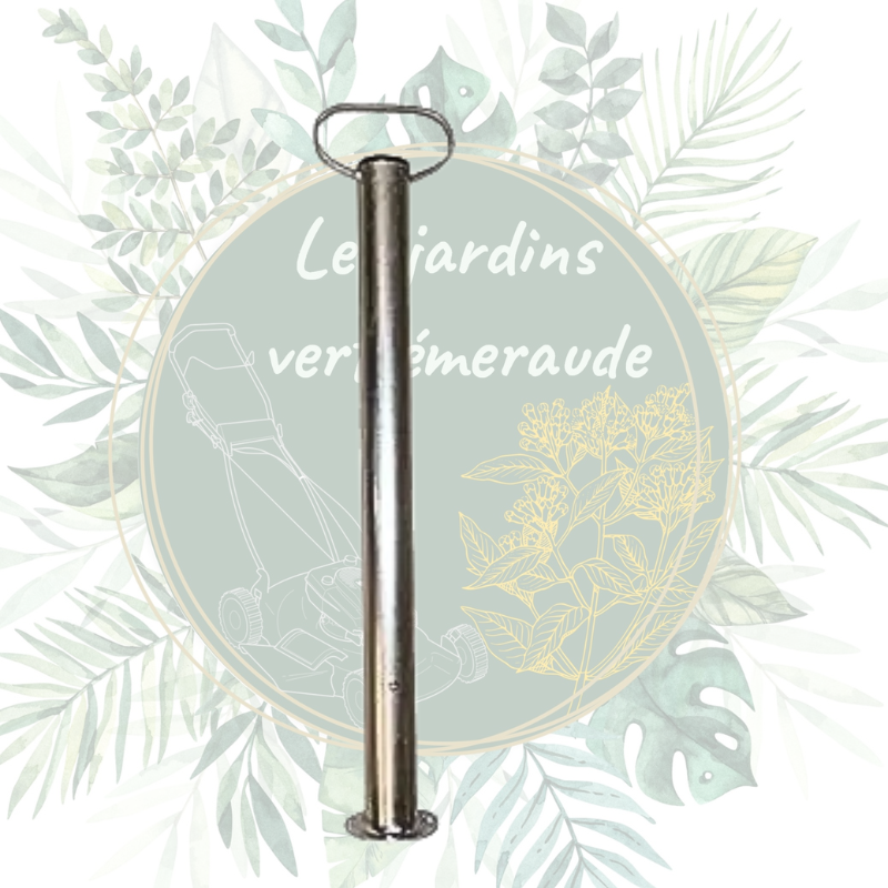 Béquille de chargement robuste pour remorque - Jardin