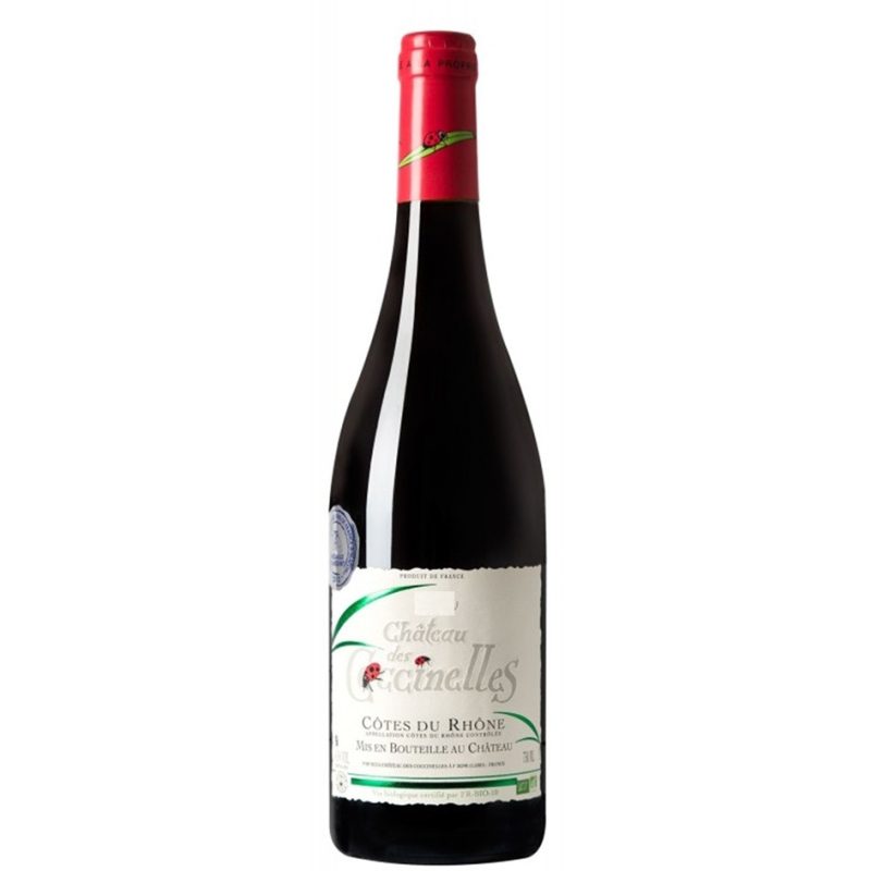 Côtes du Rhône Coccinelles Bio 2024 - Vin Rouge Haut de Gamme