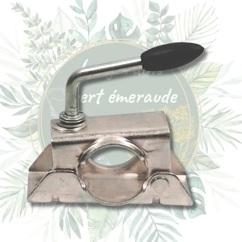 Collier de roue jockey Ø48mm - Installation simple et robuste