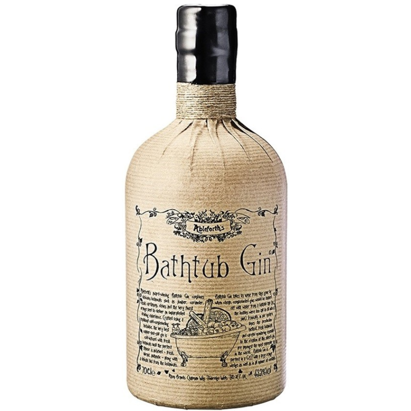 Bathtub Gin Angleterre 70cl 43.30° - Un gin artisanal de qualité