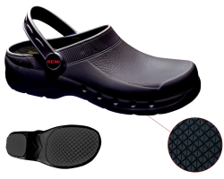 Sabot médical Remi noir - Confort et sécurité au travail