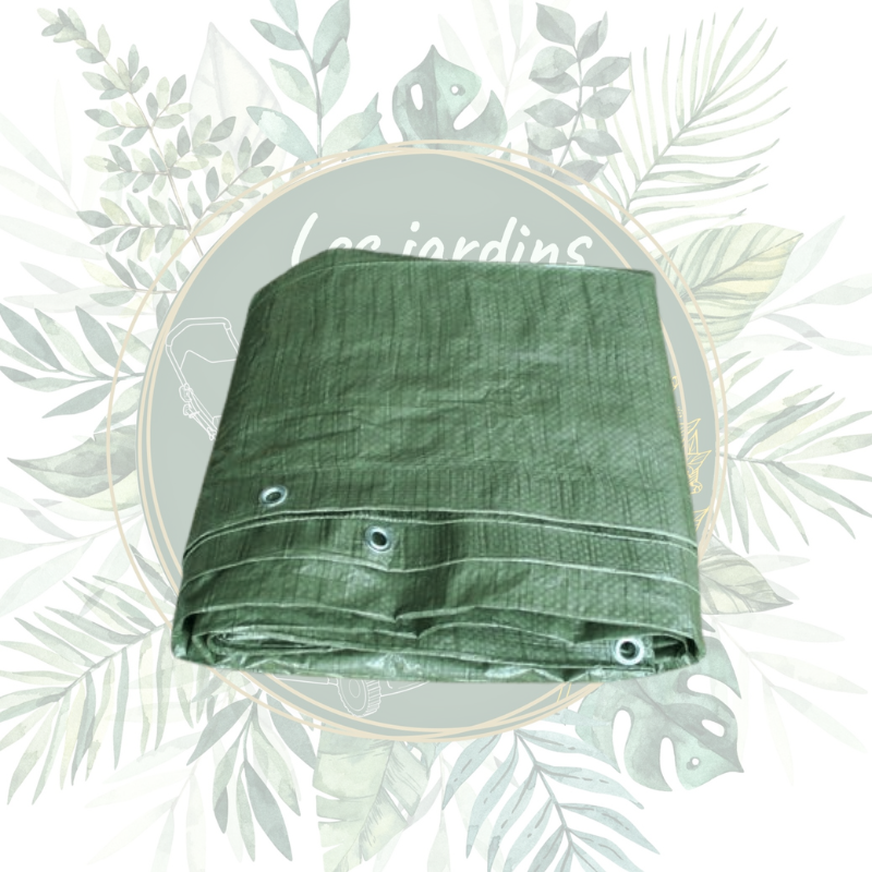 Bâche bois 100gr/m² 2x3m - Protection étanche et résistante