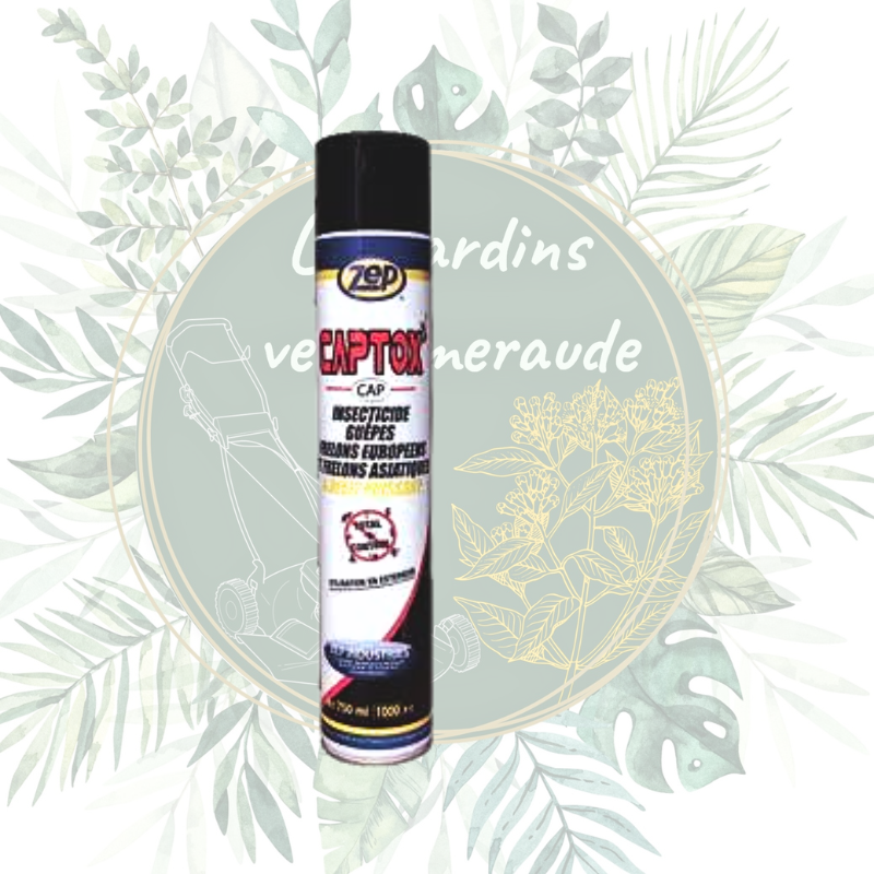 CAPTOX insecticide guêpes et frelons - Efficacité à distance pour une protection optimale