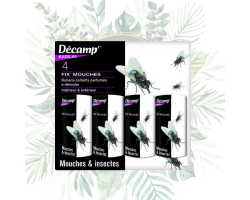 Rubans collants mouches et insectes - Protection jardin efficace