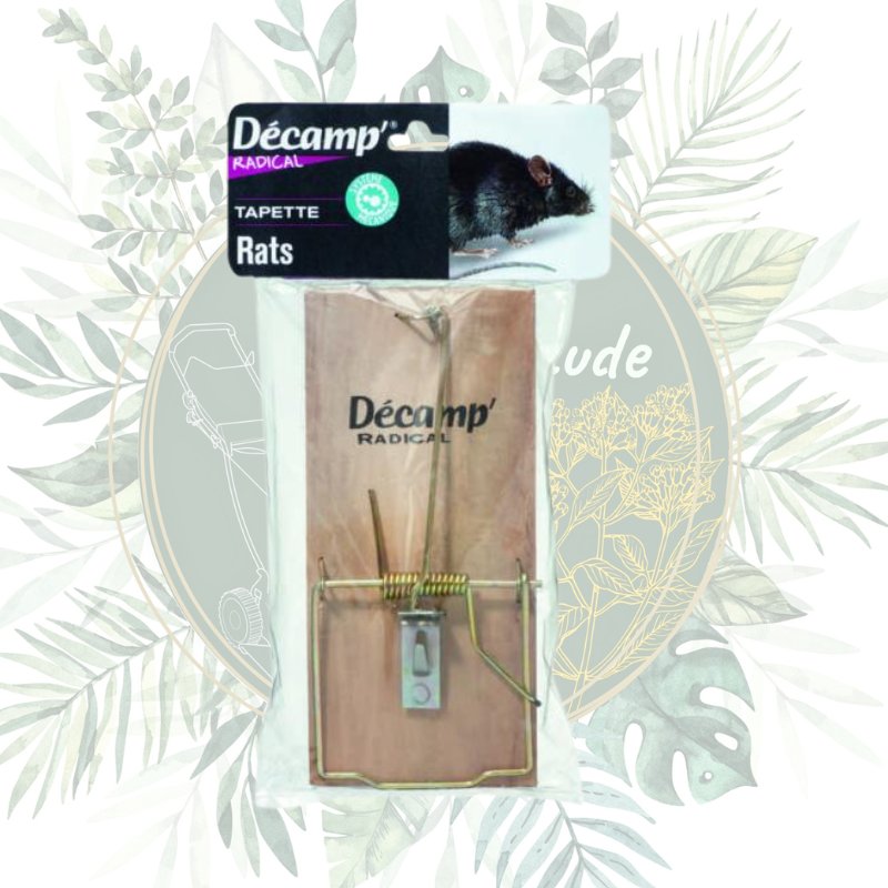 Tapette à rat pour un contrôle efficace des rongeurs | Jardin