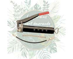 Pompe à graisse standard pour cartouches de graisses - Outil essentiel pour jardin