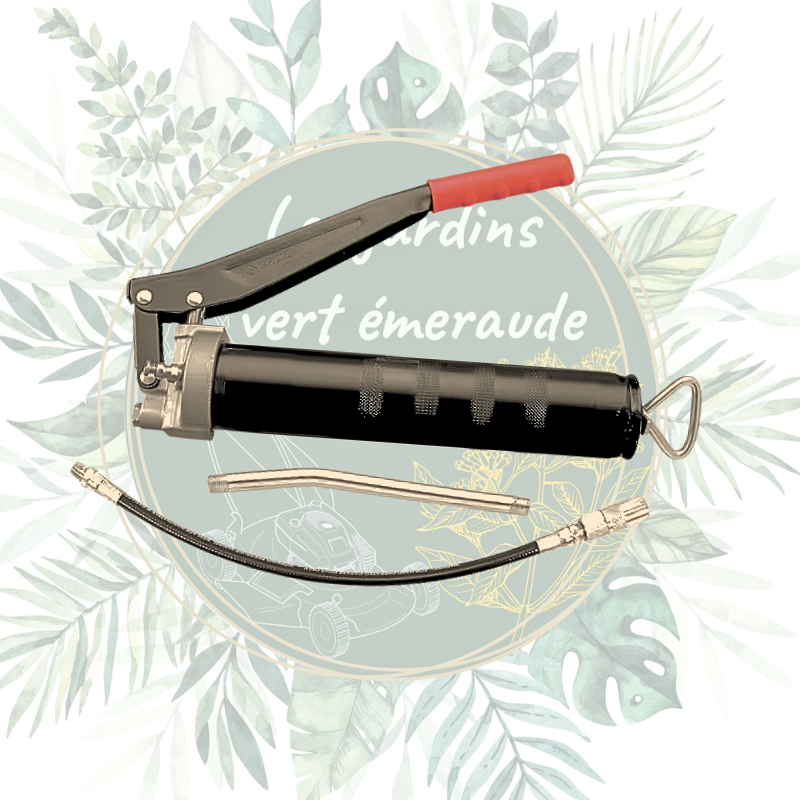 Pompe à graisse standard pour cartouches de graisses - Outil essentiel pour jardin