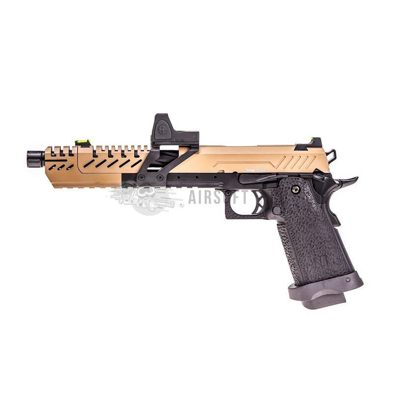 VORSK Hi-Capa TITAN 7 GBB avec RMR - Pistolet airsoft haut de gamme