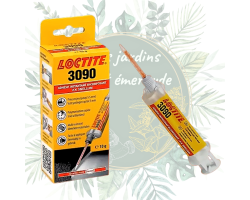 Colle bicomposant Loctite 3090 – Adhésif transparent pour assemblage