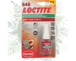 Frein filet fort Loctite vert - Fixation métal haute résistance (5 ml)