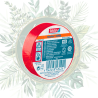 Ruban isolant électrique rouge PVC 10mx15mm - Protection et qualité