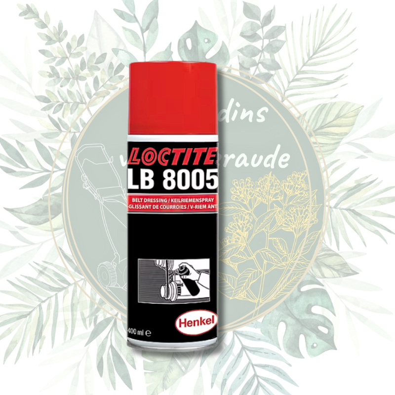Loctite Spray pour courroies – 400 ml | Anti-patinage & Protection