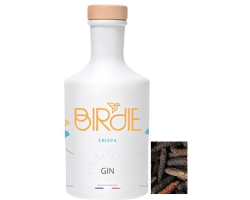 BIRDIE CRISPA Gin France 20cl 44° - Un Spiritueux Haut de Gamme