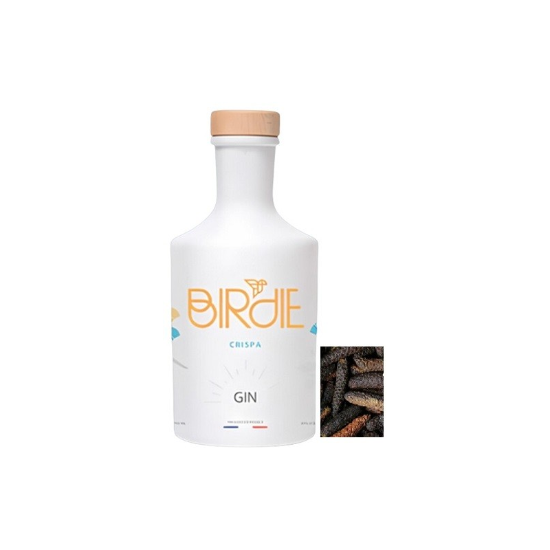BIRDIE CRISPA Gin France 20cl 44° - Un Spiritueux Haut de Gamme